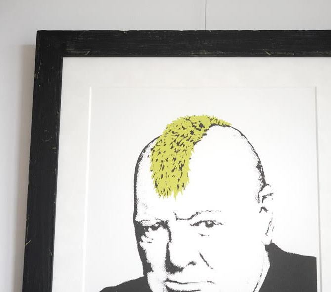Banksy/バンクシーのポスターの額装のご依頼をいただきました！ ー