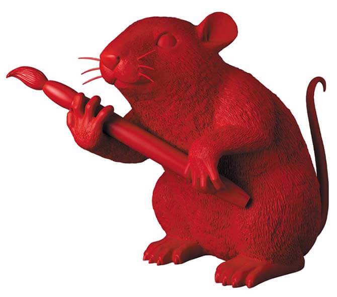 Banksy（バンクシー） LOVE RAT（RED Ver）がご購入いただけます ー