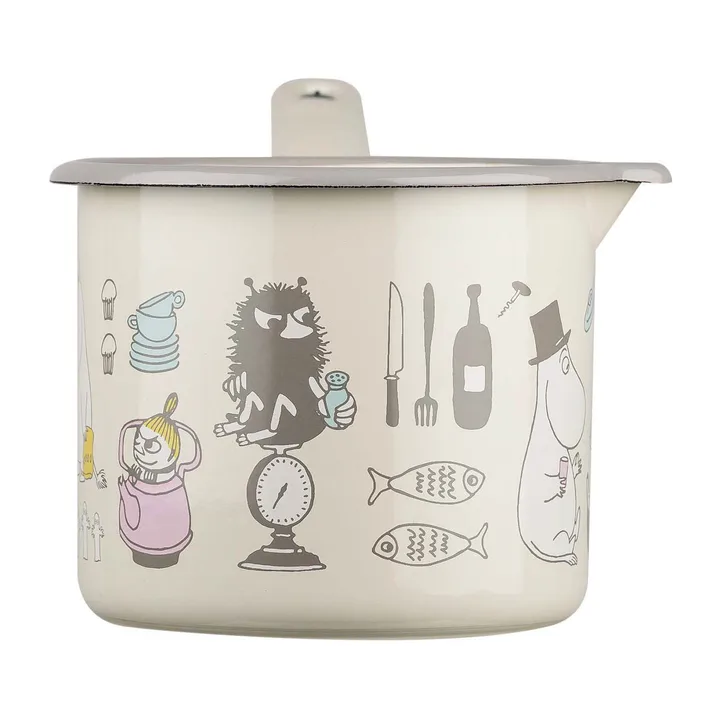 Moomin Bon Appétit saucepan 1.3 liter from Muurla - NordicNest.com