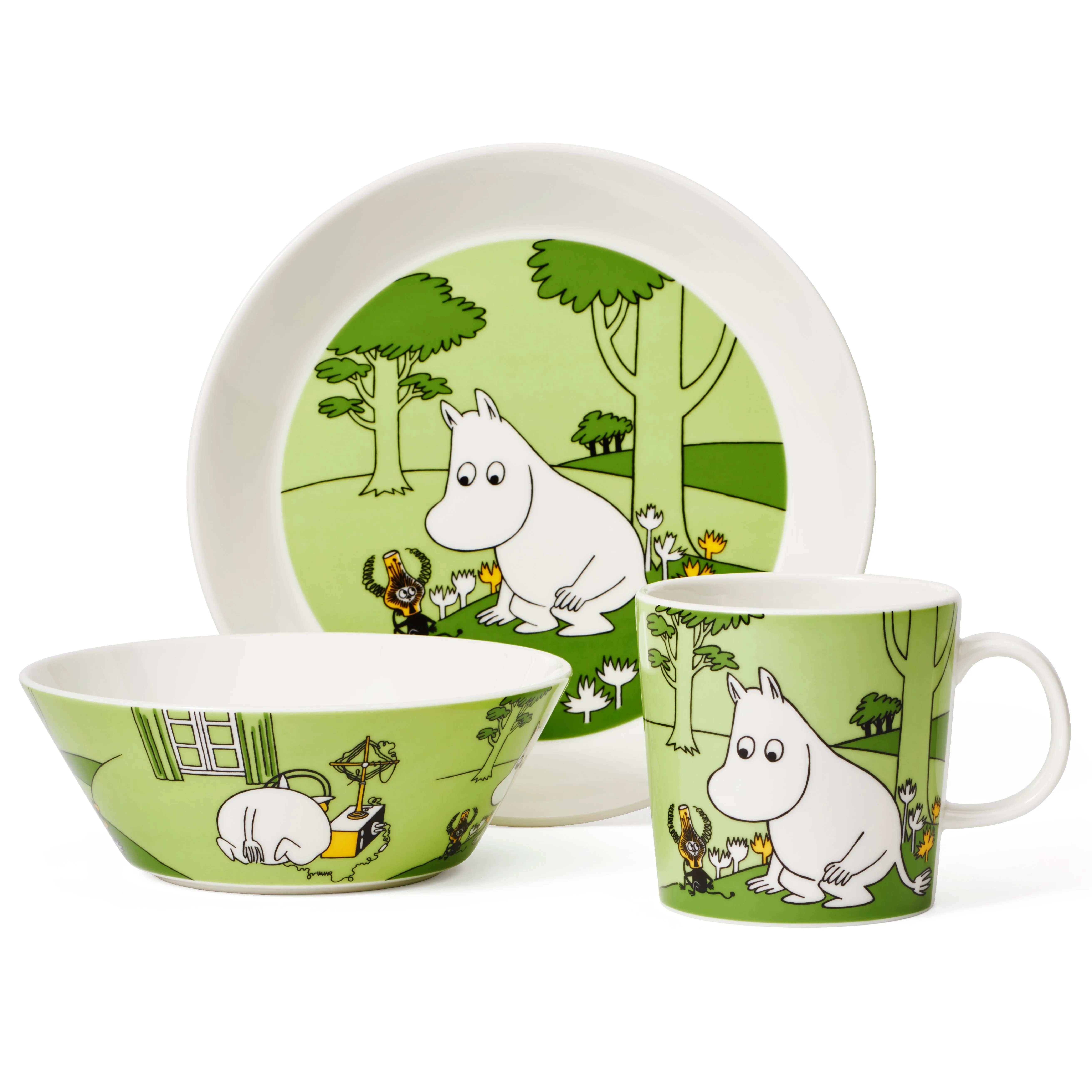 Moomin Arabia からのムーミントロール ムーミン ボウル - NordicNest.jp