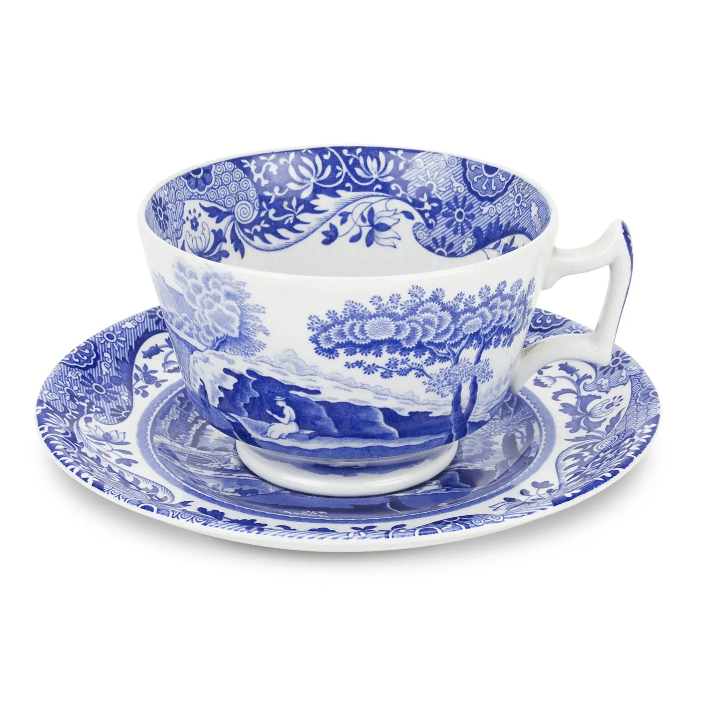 Spode | スポード からのブル― イタリアン ブレックファースト カップ