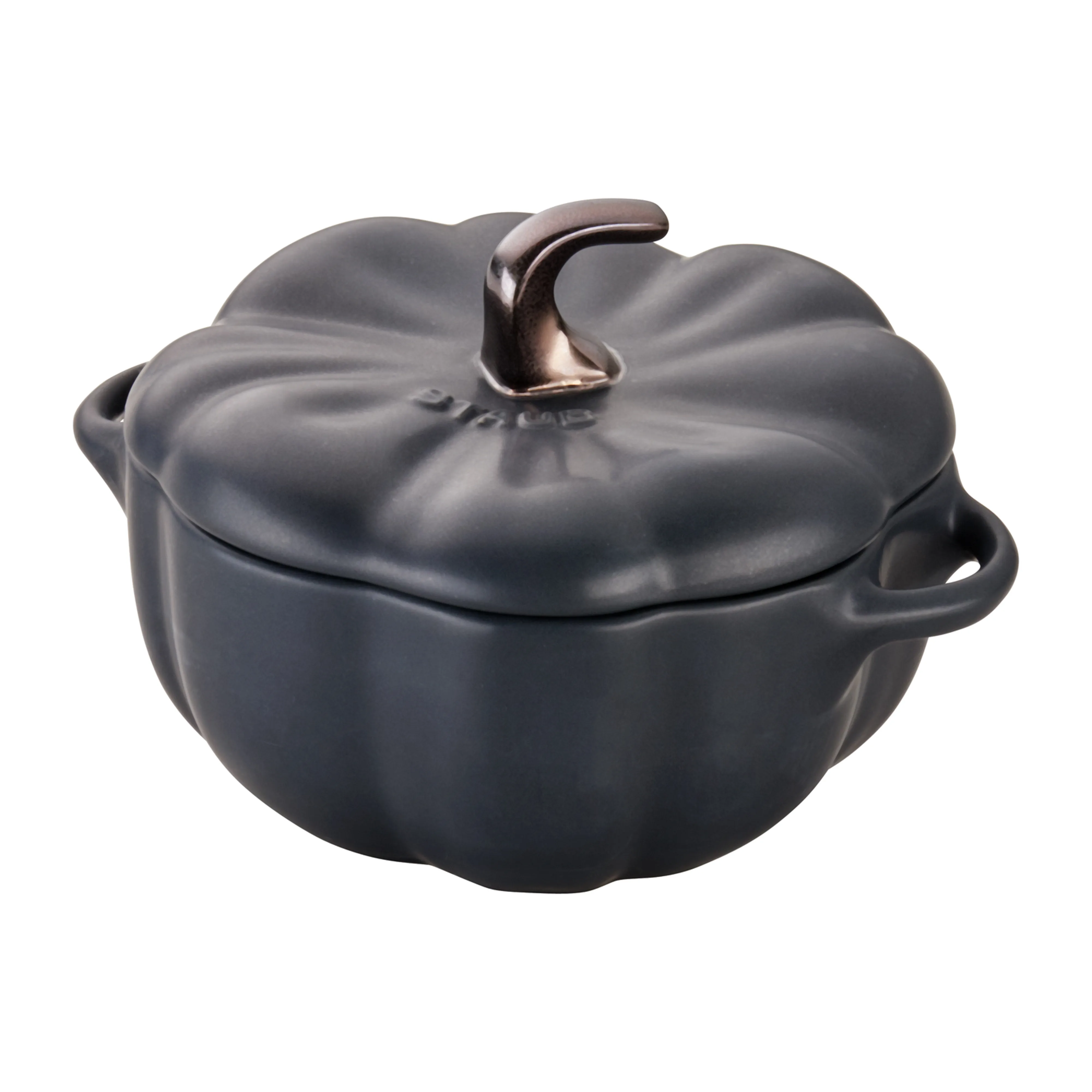 STAUB | ストウブ からのSTAUB パンプキン ココット ブラック ストーン