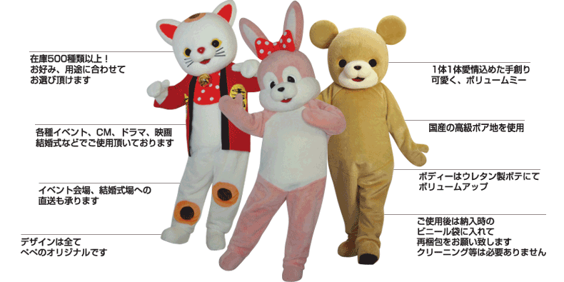 K-44 顔出しリス｜着ぐるみレンタル ノースランドペペ