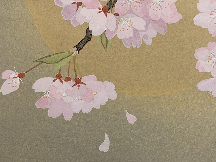 森田りえ子版画「山桜」 | Natsume Books