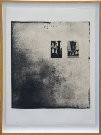 Kenji Kitagawa / 北川健次版画額「Palais-A Vicence」 | Natsume Books