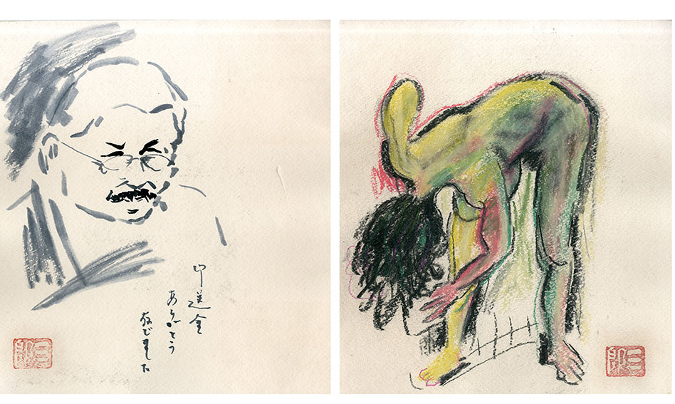 Saburo Miyamoto / 宮本三郎画稿7枚 | Natsume Books