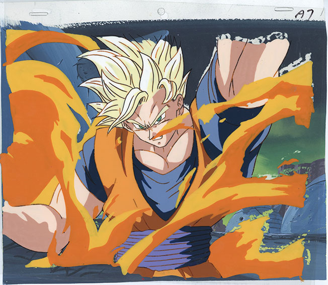 ドラゴンボールセル画「ドラゴンボールZ 孫悟空（スーパーサイヤ人