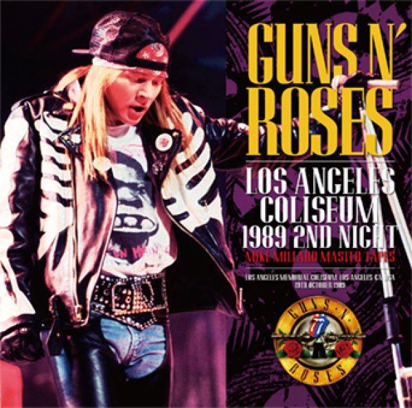 GUNS N' ROSES - LOS ANGELES COLISEUM 1989 2ND NIGHT: MIKE MILLARD
