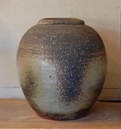 森本英助 備前かせ胡麻大壷 Bizen large jar by MORIMOTO Eisuke 商品