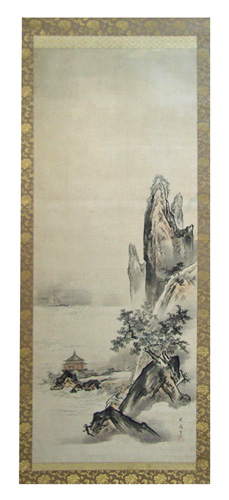 橋本雅邦 夏景山水図/Web書画ミュージアム