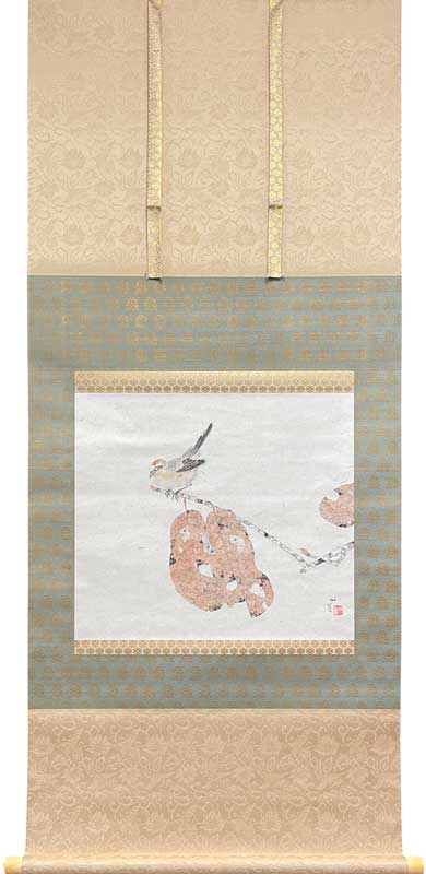 小杉放庵 霜後/掛け軸(Hanging scrolls) 絵画の買取 販売 鑑定/長良川画廊