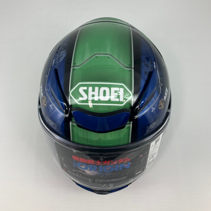 Z-8 MS-05 ザクⅠ TC-11 GREEN/BLUE フルフェイスヘルメット｜フル