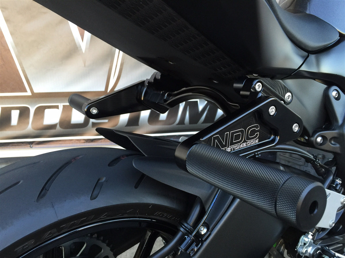 NDC Adjustable Subcage – CNC Billet Aluminum (Fits 2009–2025 ZX-6R