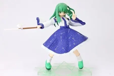 買取】東方Project 祀られる風の人間 東風谷早苗（1/8スケールPVC塗装