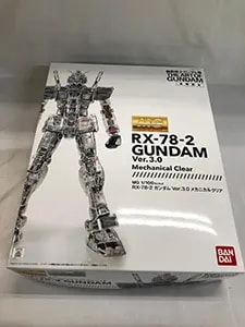買取】MG RX-78-2 ガンダムVer.3.0 メカニカルクリア 「機動戦士