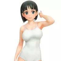 買取】桐ヶ谷直葉 白スクver. 1/7 PVC製塗装済み完成品 ソードアート