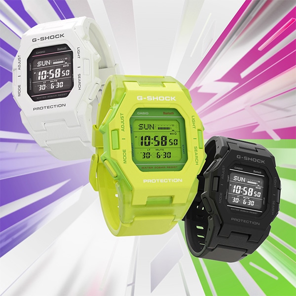 G-SHOCK GD-B500-1JF Bluetooth搭載 クォーツ メンズ(ブラック): G