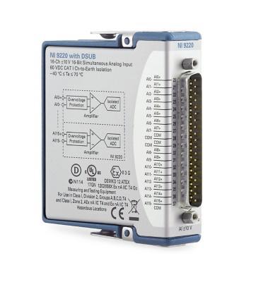 782615-01 NI / EMERSON, Voltage Input Module, C Series, NI-9220