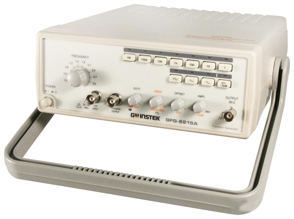 GFG-8215A GW INSTEK, Function Generator, 1 Channel, 3 MHz | Newark