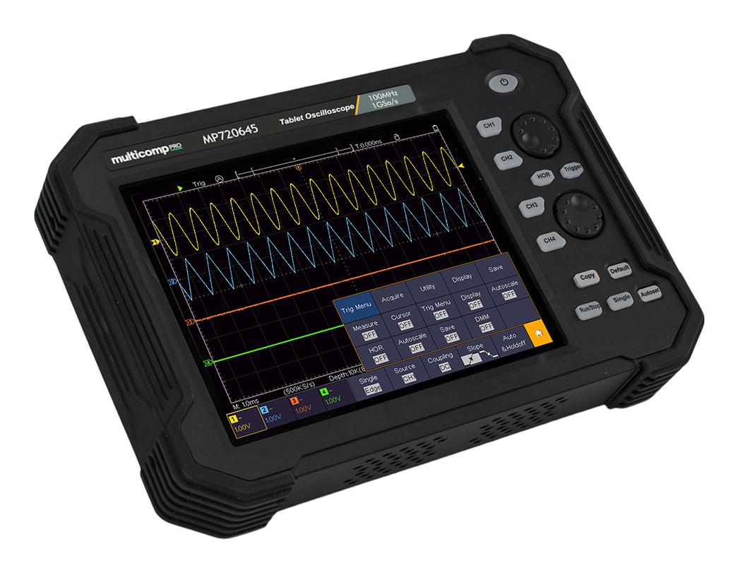 MP720645 US MULTICOMP PRO, Oscilloscope, Tablet, Multicomp Pro