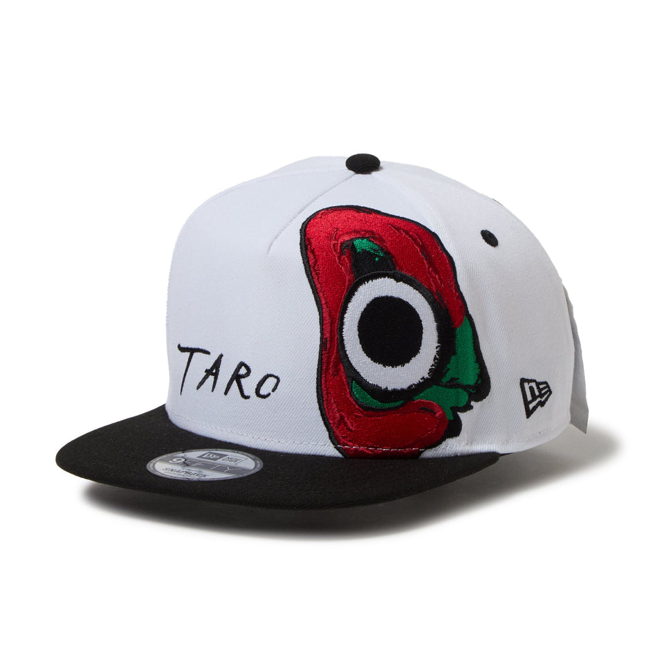 9FIFTY A-Frame TARO OKAMOTO 岡本太郎 にらめっこ ホワイト/ブラック