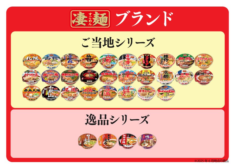やるじゃん 凄麺！｜おいしい話｜ヤマダイ株式会社