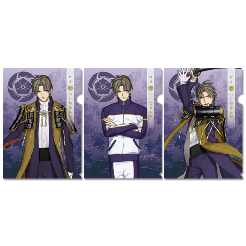 刀剣乱舞 -ONLINE- クリアファイルセット 27 : へし切長谷部 グッズ