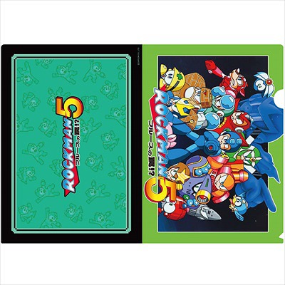ロックマン A4クリアファイル ロックマン クラシックス コレクション