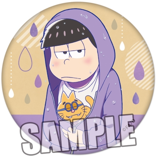 おそ松さん 缶バッジ 「一松」 雨の日 Ver. グッズ - Neowing