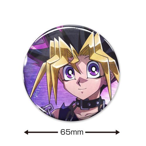描き下ろし 武藤遊戯 65mm缶バッジ オフモードの決闘者 Ver. [遊☆戯