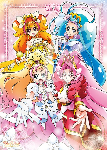 ジグソーパズル 300ピース Go! プリンセスプリキュア 300-L399 4人の