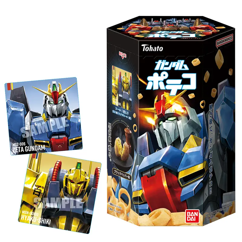 機動戦士Zガンダム】シール食玩「ガンダムポテコ（2025年8月