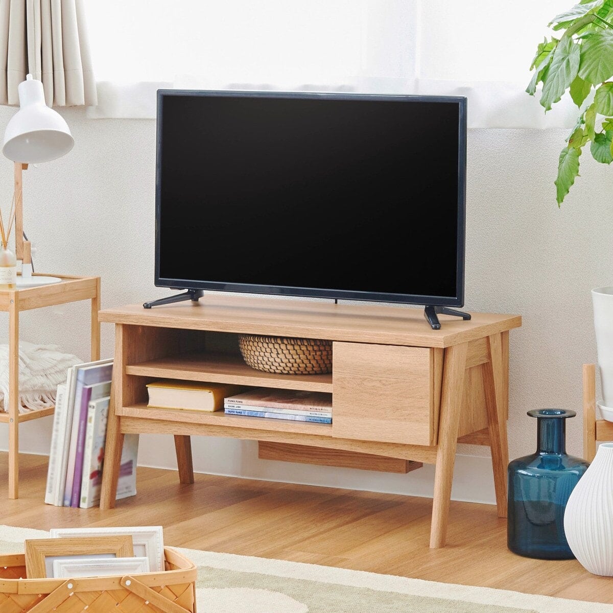 脚付きTVボード (幅80cm FBW NA) | ニトリネット【公式】 家具
