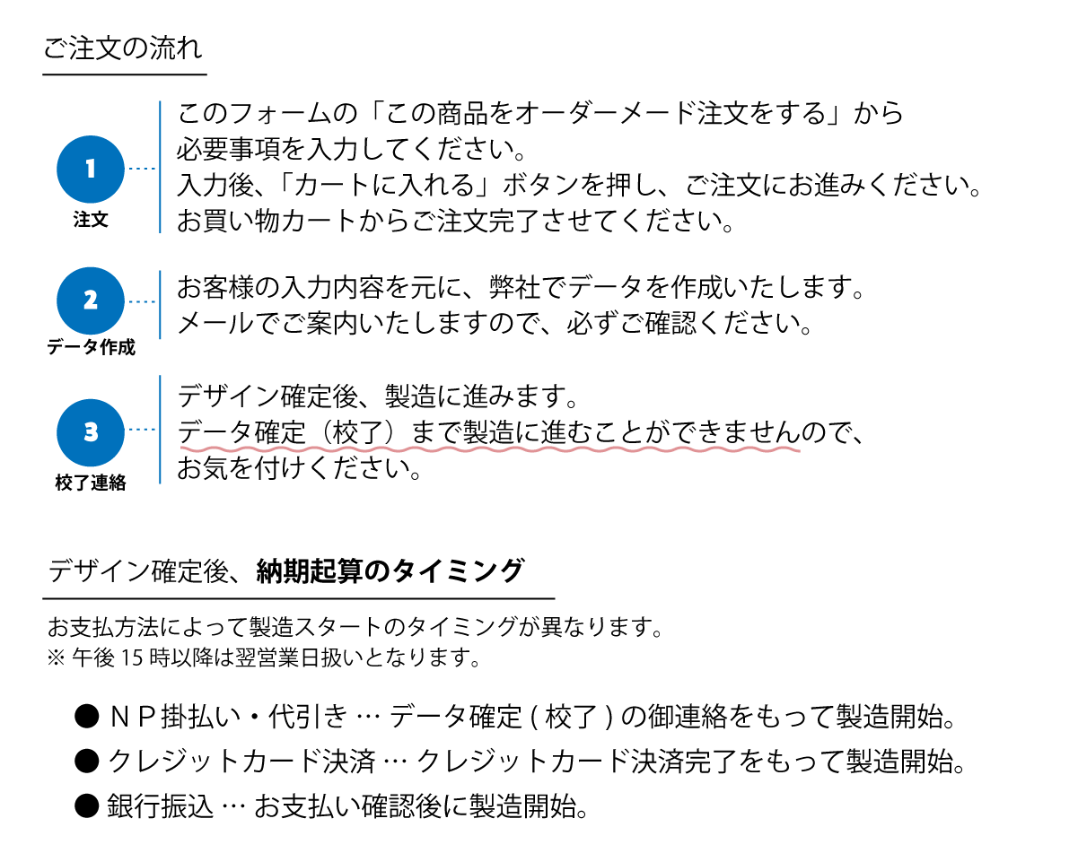 受注生産] 販売者品質表示ラベル(縦40×70）白ミラコート｜ニコノス