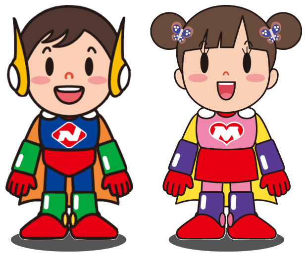 ニプロ君＆松子ちゃん｜ニプロフレンズクラブ｜ニプロ 松山株式会社