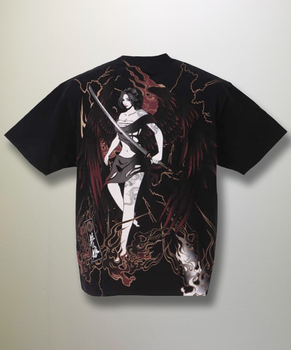 絡繰魂抜刀娘半袖Tシャツ 通販【ニッセン】