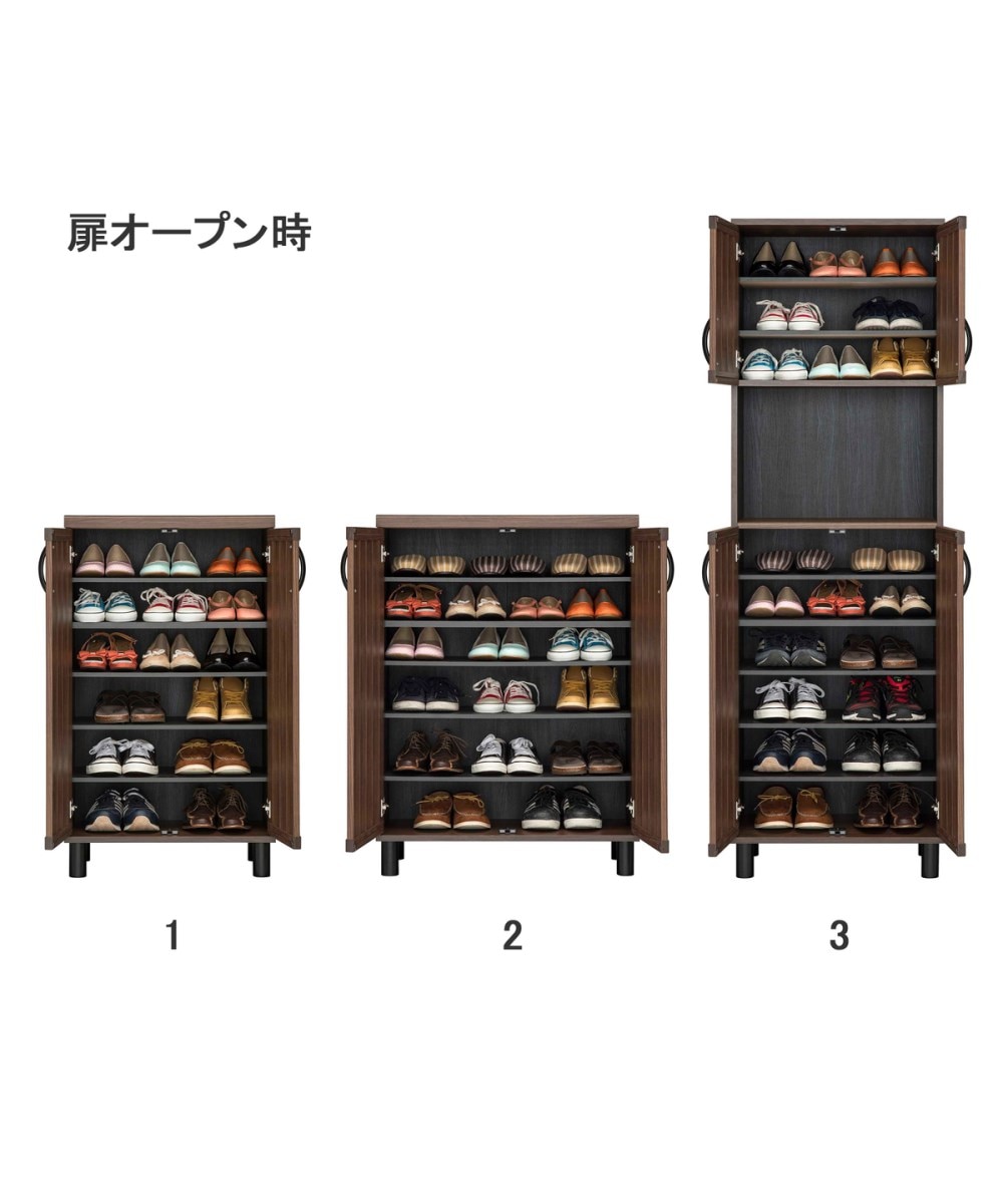 上質なデザインと機能性シューズボックス 通販【ニッセン】