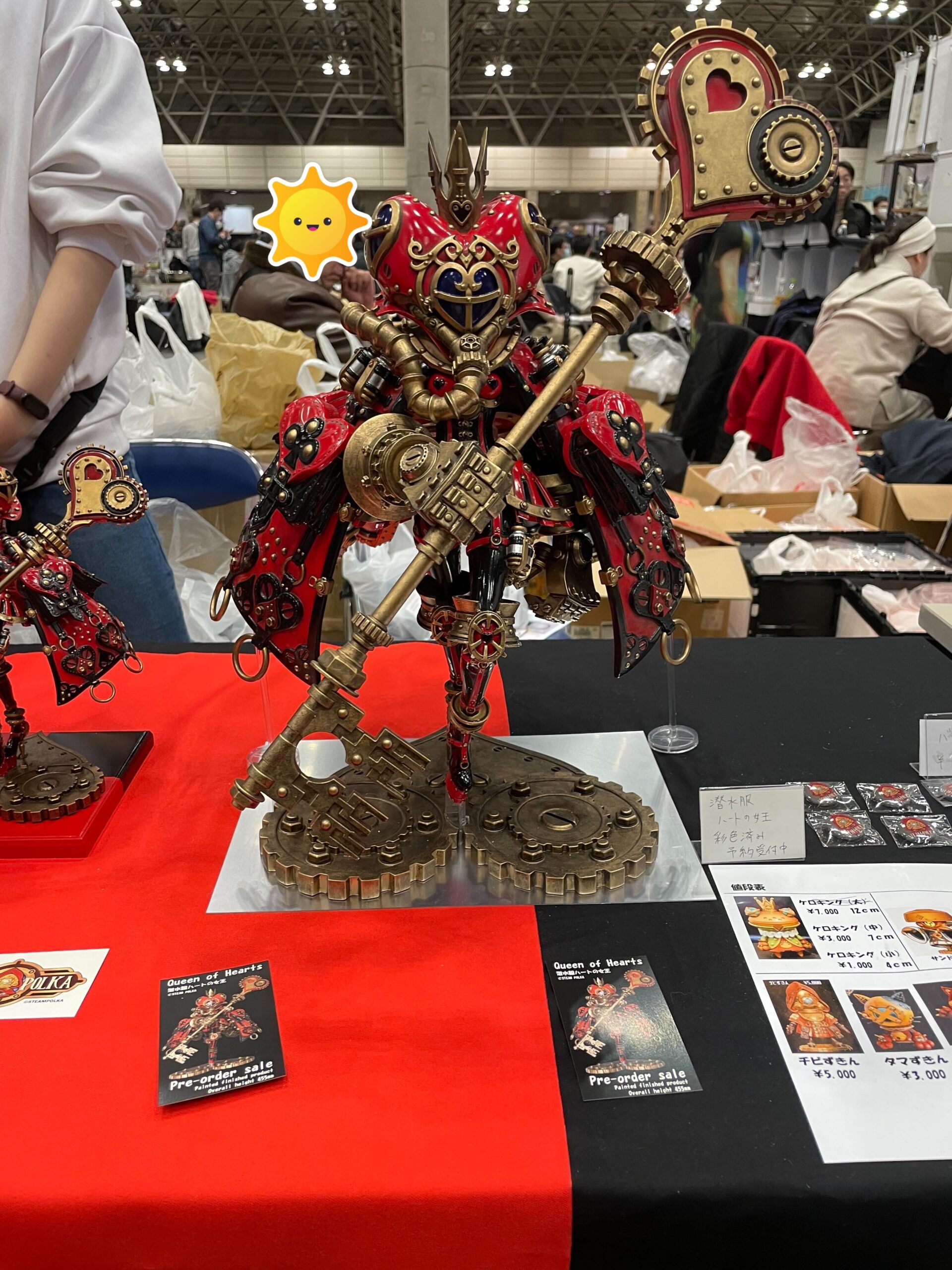 ワンフェスに行ってきました! - 切削・樹脂・プレス・レーザー加工の