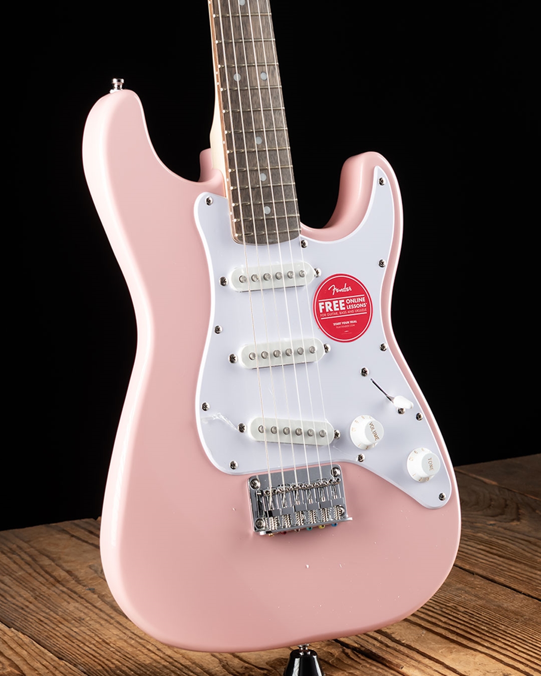 Squier Mini Stratocaster - Shell Pink