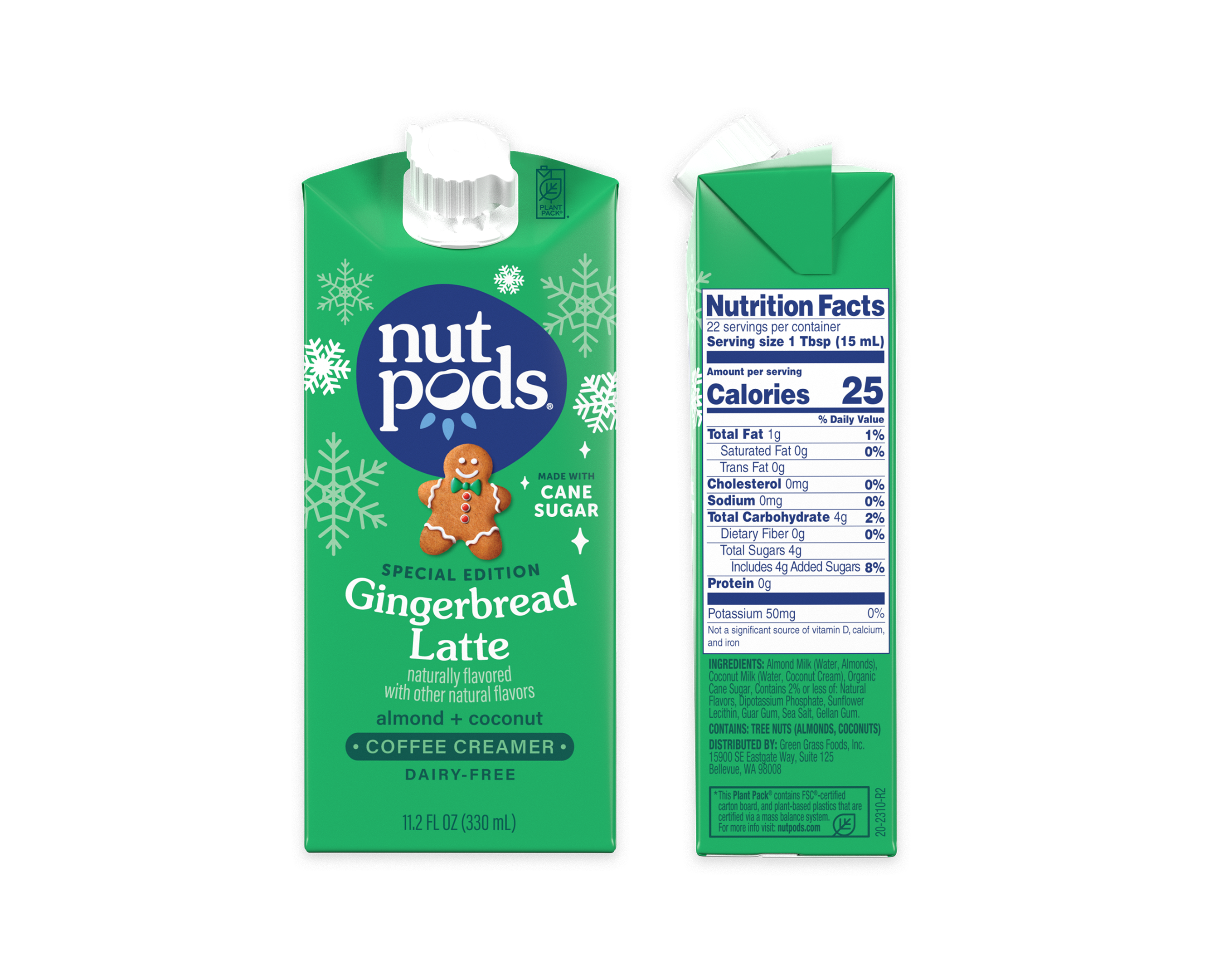 Gingerbread Latte – nutpods Dairy-Free Creamer
