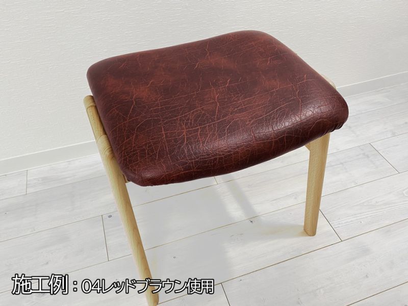 合皮レザー生地【ニューアンティーク 難燃 キャメル】