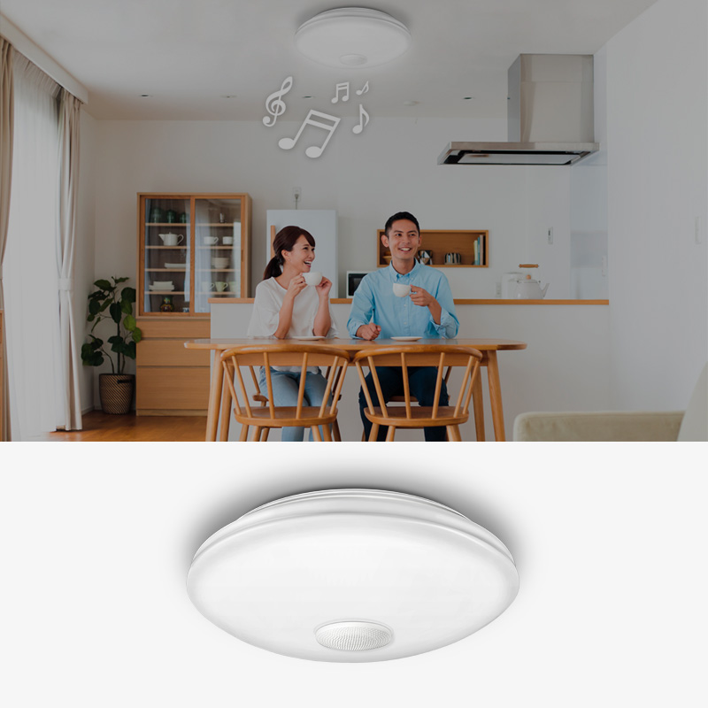 Bluetooth®スピーカー搭載 / きれいに光る | NVC Lighting Japan 株式