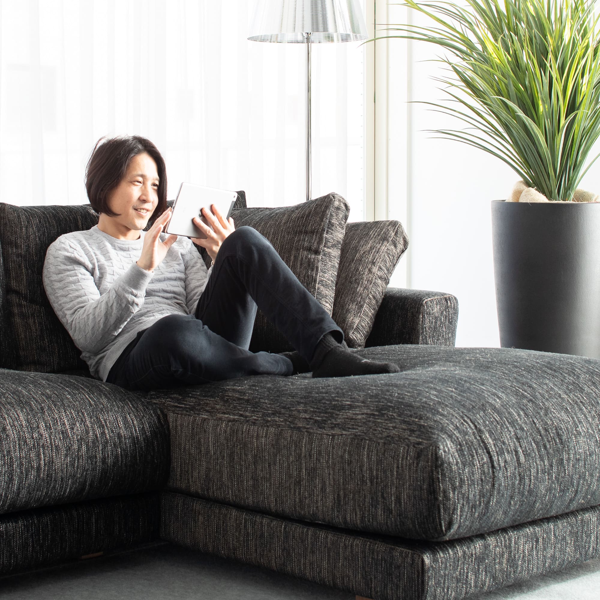 NewSugar Maximum comfort 2人掛けカウチソファセット 製品詳細ページ