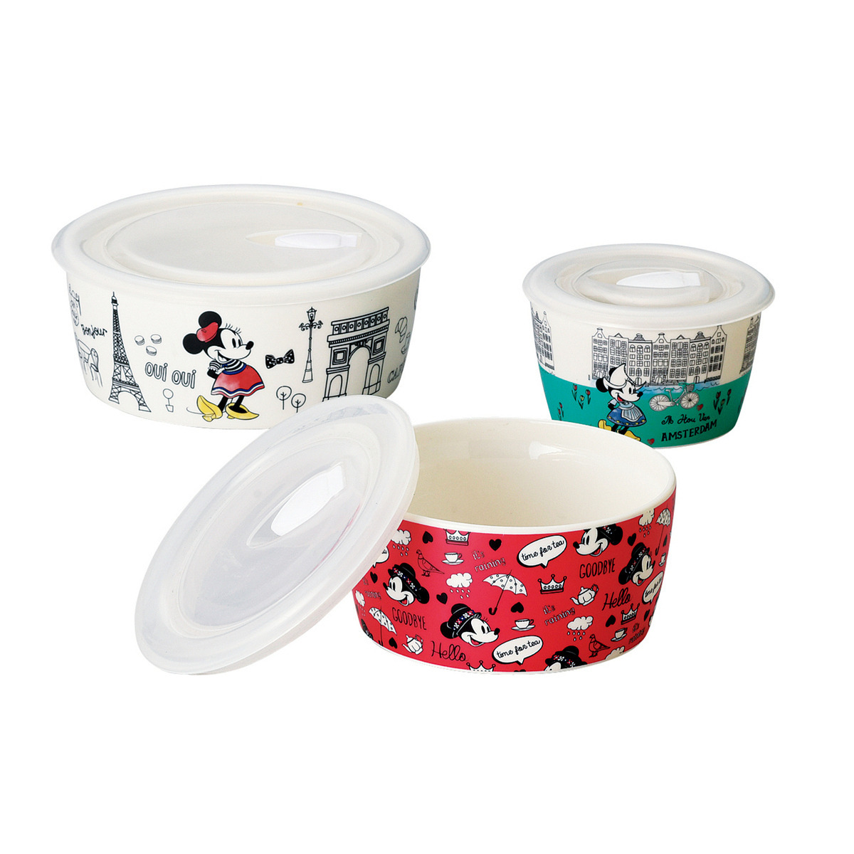 Disney ディズニー レッツトラベル レンジパック 3Pセット LET'S