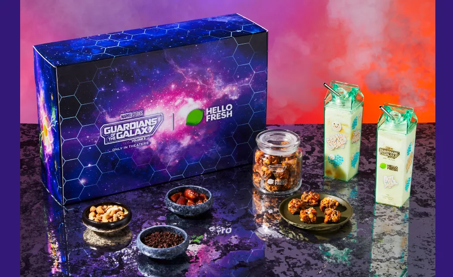 HelloFresh debuts galactic snacks, drinks, meals inspired by