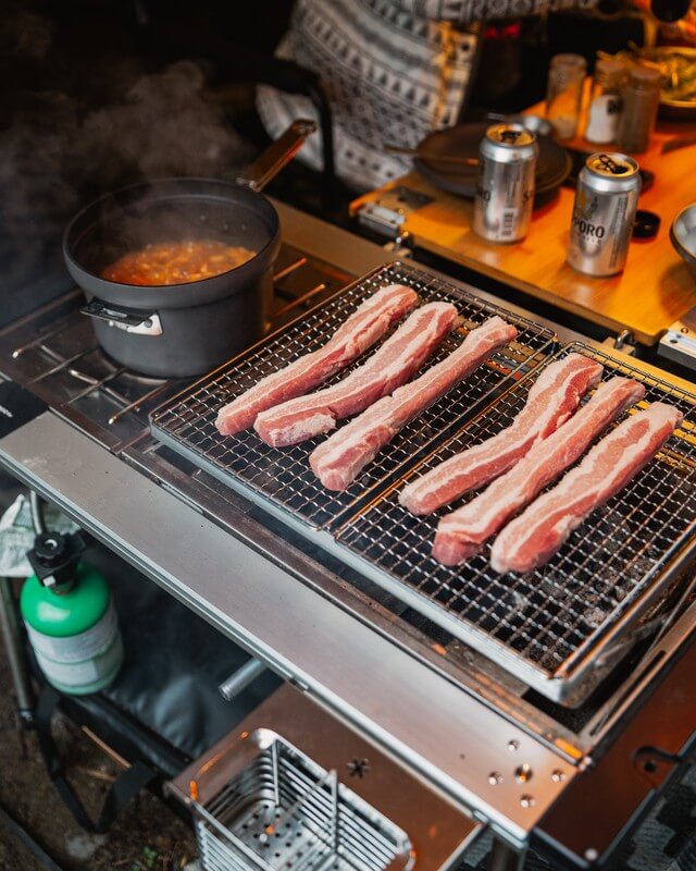 IGT Low Height 400mm Leg Set - Iron Grill Table - Snow Peak | Snow