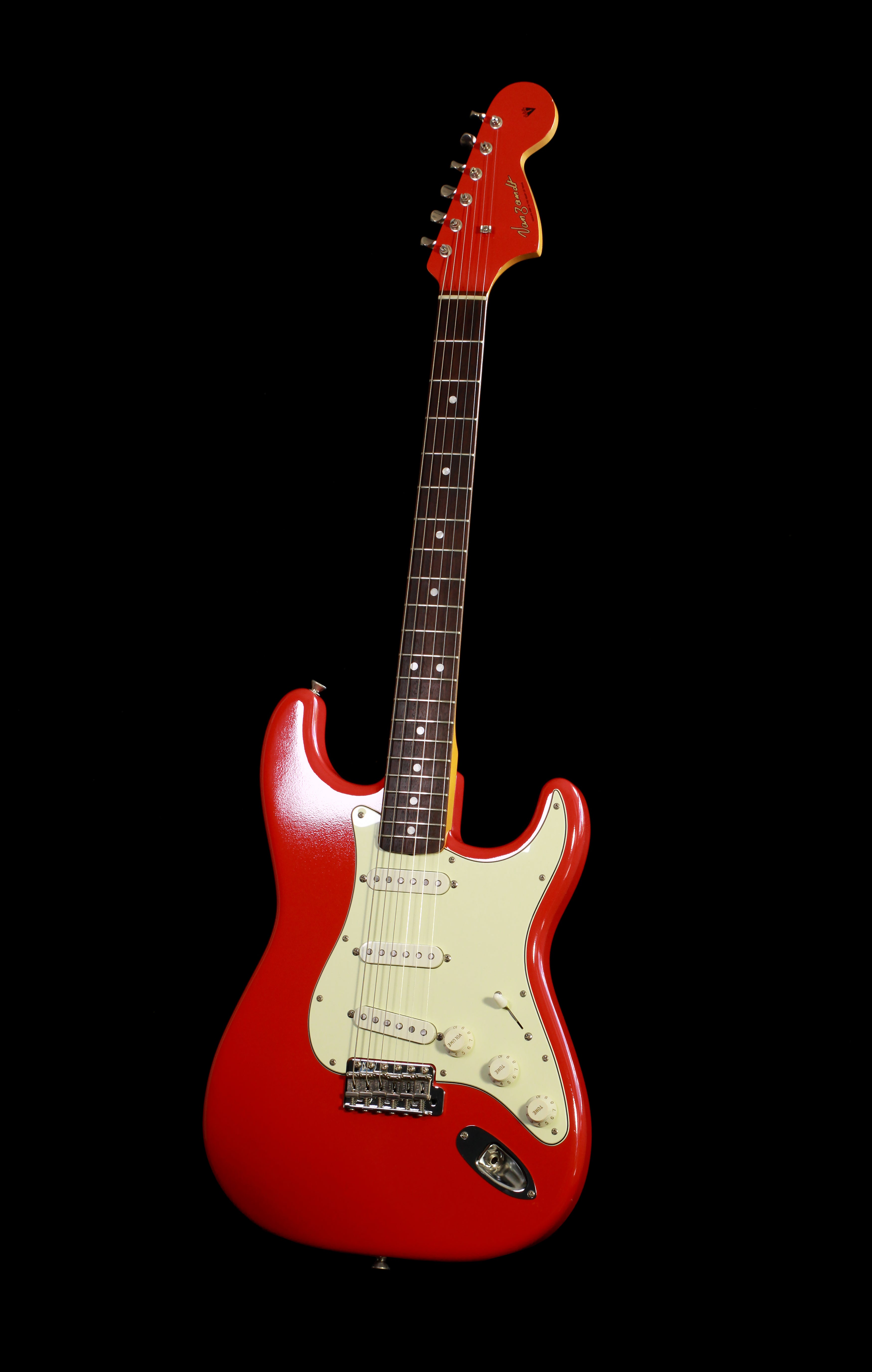 Van Zandt Vanzandt STV-70R Strat Fiesta Red – Soul Drifter Guitars