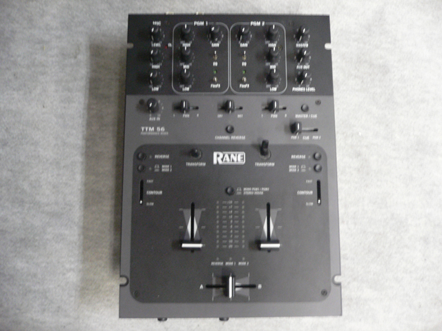 RANE DJミキサー TTM56S DECKSAVER付き RANE/DJミキサー/TTM56S☆decksaverDS-PC-TTM57プレゼント！ -DJ機材