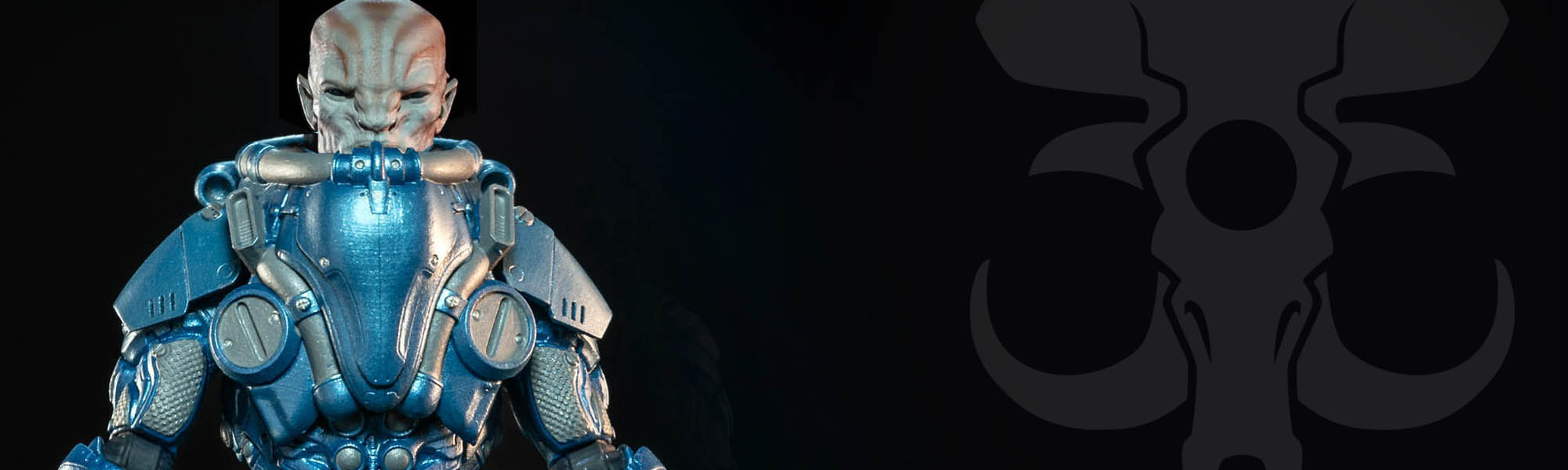 Slygor / T.U.5.C.C. Gravekeeper - Cosmic Legions action figure