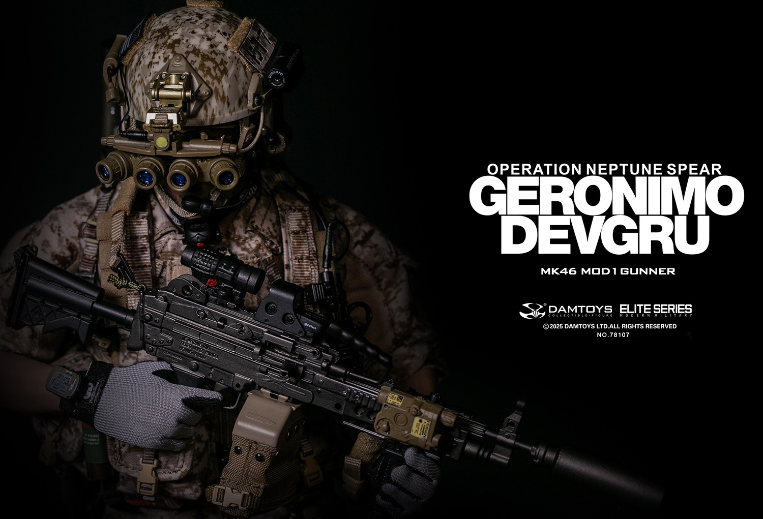 フィギュア専門店 -ソダチトイズ / 予約 DAMTOYS DEVGRU Operation